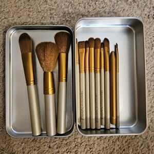 Urban Decay Gold and Silver Makeup Brush Set